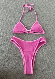 93 Play Street Pink Bikini Set
