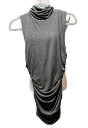 Bailey 44 Ruched Stretch jersey Turtleneck Top