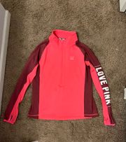 PINK Victoria’s Secret Half Zip Light Jacket