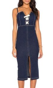 Alice Mccall Walk On Denim Dress Size: 2