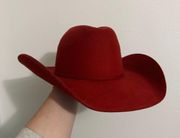 Red Cowboy hat