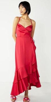 Satin Maxi Dress