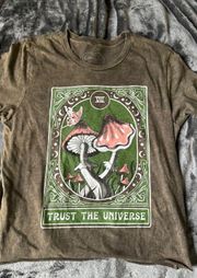 Terra Card With Mushrooms Tee