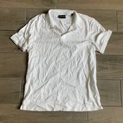 Emporio Armani white polo shirt