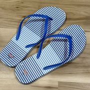 Vineyard Vines Striped Flip Flops Women’s 10