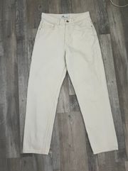 hi-rise Straight Leg Jeans