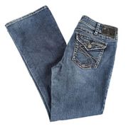 Suki Surplus Bootcut Jeans Back Flap Pockets - Women's Size 32