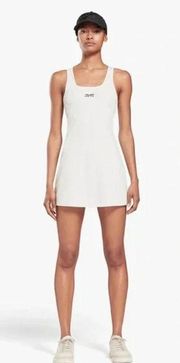 X Victoria Beckham VB Mini Tennis Dress Classic White Size S Retail $160