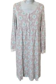 Cosabella Floral Long Sleeve Dress