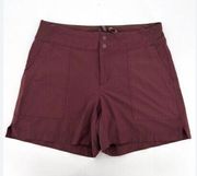 REI CO-OP Screenline Technical Mid Rise Hiking Shorts Size 8