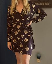 Floral Purple Dress