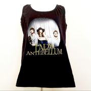 𝅺Lady Antebellum Black Tank Top Medium