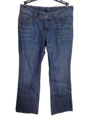 A.n.a. Size 10 Modern Fit Medium Wash Flared/Boot Cut Jeans