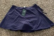 NWT side tie skort Large