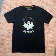 Denim & Flower Ricky Singh Spooky Season Black & White Halloween T Shirt Medium