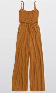 Aerie Offline by  Summer Lights Terry Jumpsuit Size S