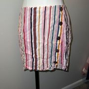 Stripped Harper heritage skirt size medium