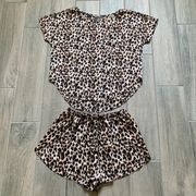 Victoria's Secret Victoria secret leopard pajama set