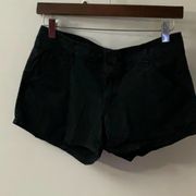 Rewind Black Denim Shorts Size 9 FADED