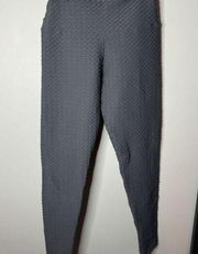 Croco leggings, Luna (gray), One Size