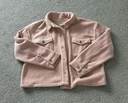 Pink Fleece Jacket