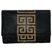 Ashley Stewart Crystal Embellished Clutch