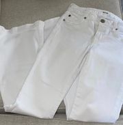 White Flare Jeans