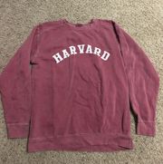 harvard crewneck