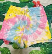 Tie Dye Shorts