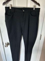 Michael Kors stretchy black pants leggings skinny size 10