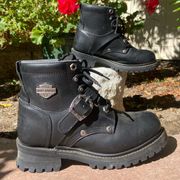 Women’s size 8 motorcycle riding combat boots