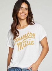 NWT Chaser Country Music Recycled Vintage Jersey Tee T-Shirt Size Small S NEW