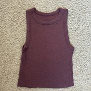 A New Day basic ribbed tanktop with cut off bottom for cropped look. **SALE**