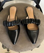 Size 10  Black Flats