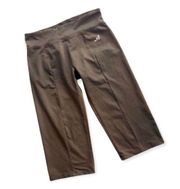 Womens BCG Brown Dry Fit Athletic Capris - Sz M