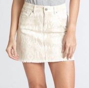 Dear John Haylee snake mini skirt