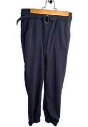 Jolt Casual Jogger Pant Dark Gray Belted