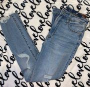 Ultra High Rise Cropped Jeans Size 5R