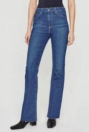 AG Adriano Goldschmied Alexxis Boot High Rise Jeans Vintage Fit Dark Wash