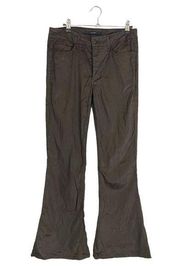 Joe’s Y2K Brown Shiny Corduroy Flare Pants