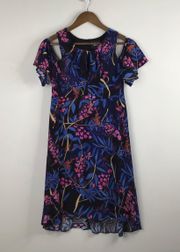 Elia Cold Shoulder Floral Dress Size 10