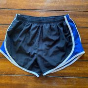 LST304 Ladies Cadence Shorts - Black/True Royal/White (Size: S)