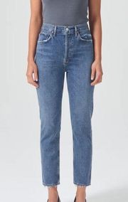 AGOLDE Riley Crop Jeans in Frequency