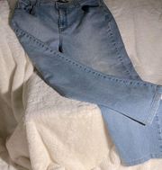 Faded Denim Jeans, size 12 Short