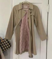 Loft Knee-Length Trench Coat