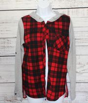 Plaid Hooded Flannel