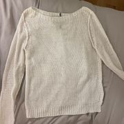 BROCHU WALKER SUMMER KNIT WHITE SWEATER