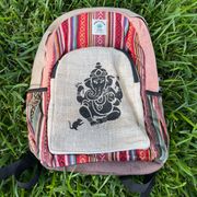 Bohemian Hemp Backpack