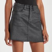 Frayed Edge Mini Skirt