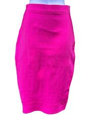 By the way. Neon Pink bodycon pencil skirt by Revolve